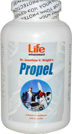 Propel, 240 Capsules by Life Enhancement-Kosttillskott, Aminosyror, L Karnitin, Acetyl L Karnitin