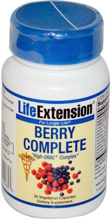 Berry Complete, 30 Veggie Caps by Life Extension-Kosttillskott, Antioxidanter, Oracantioxidanter