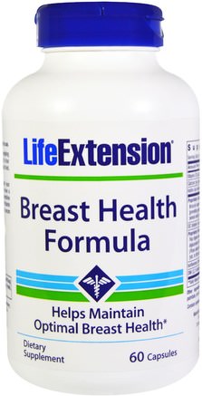 Breast Health Formula, 60 Capsules by Life Extension-Hälsa, Kvinnor