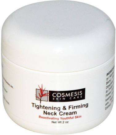 Cosmesis Skin Care, Tightening & Firming Neck Cream, 2 oz by Life Extension-Hälsa, Kvinnor, Hud, Skönhet, Krämer Lotioner, Serum