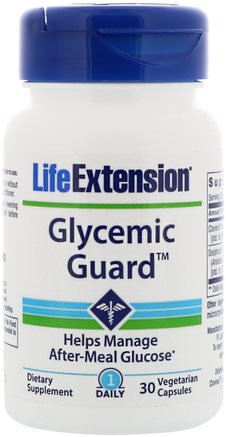 Glycemic Guard, 30 Vegetarian Capsules by Life Extension-Kosttillskott, Örter