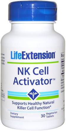 NK Cell Activator, 30 Veggie Tabs by Life Extension-Hälsa, Kall Influensa Och Virus, Immunförsvar