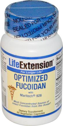 Optimized Fucoidan, 60 Veggie Caps by Life Extension-Kosttillskott, Alger Olika, Fucoidan (Brun Tång Fucoxanthin)