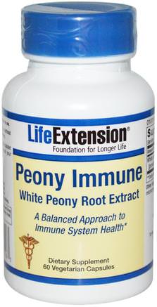 Peony Immune, 60 Veggie Caps by Life Extension-Hälsa, Kall Influensa Och Virus, Immunförsvar