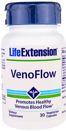 VenoFlow, 30 Veggie Caps by Life Extension-Hälsa, Kvinnor, Åderbråck Vård