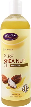 Pure Shea Nut Oil, 16 fl oz (473 ml) by Life Flo Health-Hälsa, Hud, Bad, Skönhetsoljor, Kroppsvårdoljor