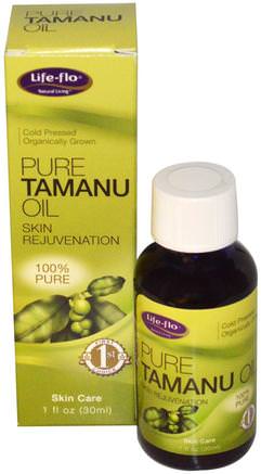 Pure Tamanu Oil, 1 fl oz (30 g) by Life Flo Health-Hälsa, Kvinnor, Hud, Tamanuolja