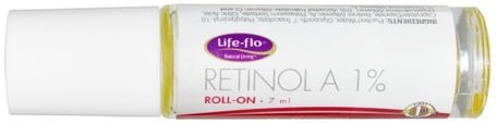 Retinol A 1% Roll On, 7 ml by Life Flo Health-Hälsa, Hudserum, Skönhet, Ansiktsvård, Retinolhud
