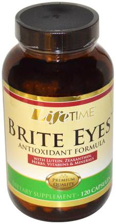 Brite Eyes Antioxidant Formula, 120 Capsules by Life Time-Hälsa, Ögonvård, Visionvård, Vision