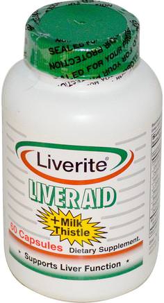 Liver Aid, 60 Capsules by Liverite-Hälsa, Leverstöd