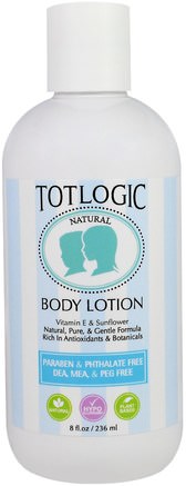 TotLogic, Body Lotion, Original Scent, 8 fl oz (236 ml) by Logic Products-Bad, Skönhet, Body Lotion, Hudvård