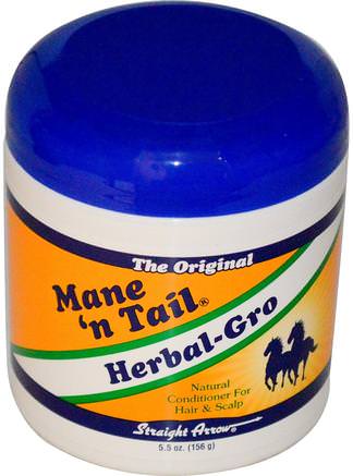 Herbal-Gro, Natural Conditioner For Hair & Scalp, 5.5 oz (156 g) by Mane n Tail-Bad, Skönhet, Hår, Hårbotten, Schampo, Balsam, Balsam