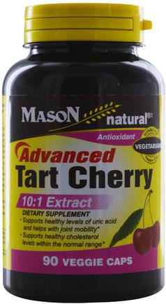 Advanced Tart Cherry, 90 Veggie Caps by Mason Naturals-Kosttillskott, Frukt Extrakt, Körsbär (Frukt Svart Vild)
