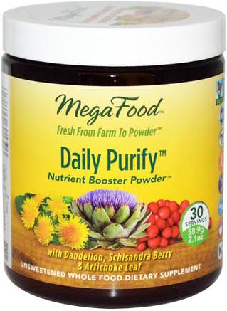 Daily Purify, 2.1 oz (58.9 g) by MegaFood-Kosttillskott, Antioxidanter, Detox