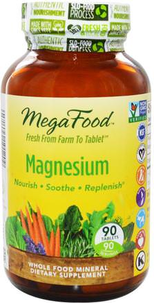 Magnesium, 90 Tablets by MegaFood-Kosttillskott, Mineraler, Magnesium