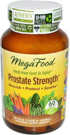 Prostate Strength, 60 Tablets by MegaFood-Hälsa, Män, Prostata