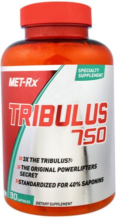 Tribulus 750, 90 Capsules by MET-Rx-Sport, Tribulus
