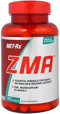 ZMA, 90 Capsules by MET-Rx-Sport, Zma, Sport