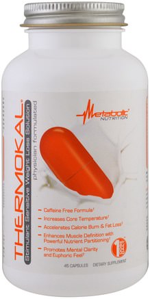 Thermokal, Stimulant Weight Loss Solution, 45 Capsules by Metabolic Nutrition-Hälsa, Kost