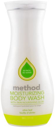 Moisturizing Body Wash, Olive Leaf, 18 fl oz (532 ml) by Method-Bad, Skönhet, Duschgel