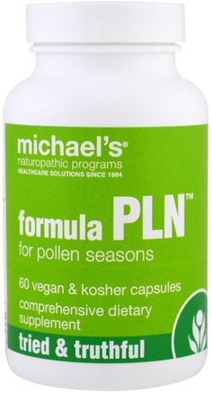 Formula PLN, 60 Vegan & Kosher Capsules by Michaels Naturopathic-Kosttillskott, Hälsa