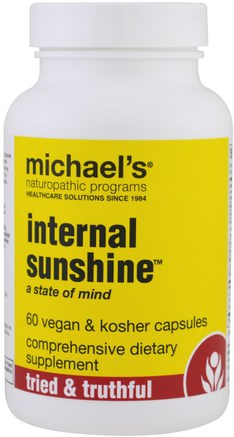 Internal Sunshine, 60 Vegan & Kosher Capsules by Michaels Naturopathic-Kosttillskott, Hälsa
