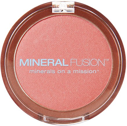 Blush, Flashy, 0.10 oz (3.0 g) by Mineral Fusion-Bad, Skönhet, Smink, Rodnad