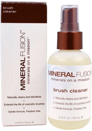 Brush Cleaner, 3.45 fl oz (60 ml) by Mineral Fusion-Bad, Skönhet, Smink Verktyg, Makeup Borstar