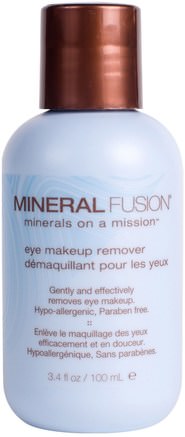 Eye Makeup Remover, 3.4 fl oz (100 ml) by Mineral Fusion-Skönhet, Ansiktsvård, Sminkborttagare