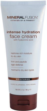 Intense Hydration Face Cream, Moisturize, 3.4 oz (96 g) by Mineral Fusion-Hälsa, Hud, Nattkrämer, Skönhet, Ansiktsvård, Rynk Krämer