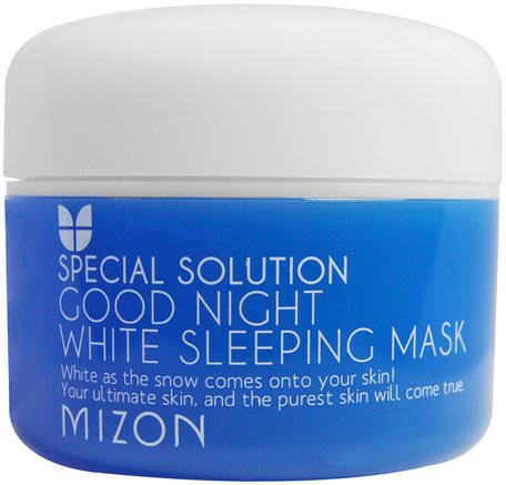 Special Solution, Good Night White Sleeping Mask, 2.70 fl oz (80 ml) by Mizon-Bad, Skönhet, Ansiktsmasker