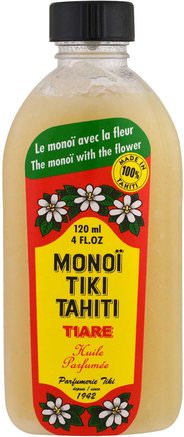 Coconut Oil, Tiare (Gardenia), 4 fl oz (120 ml) by Monoi Tiare Tahiti-Bad, Skönhet, Kokosnötolja