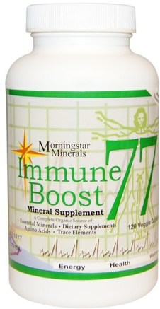 Immune Boost 77, Mineral Supplement, 120 Veggie Caps by Morningstar Minerals-Kosttillskott, Mineraler, Kall Influensa Och Virus, Immunsystem