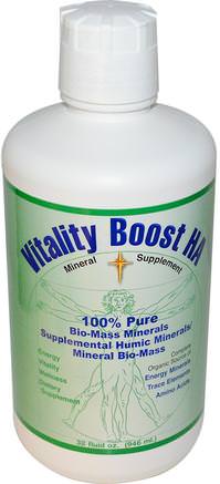 Vitality Boost HA, Mineral Supplement, 32 fl oz (946 ml) by Morningstar Minerals-Kosttillskott, Mineraler