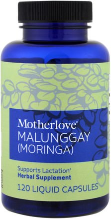 Malunggay (Moringa), 120 Liquid Capsules by Motherlove-Kosttillskott, Hälsa, Kvinnor