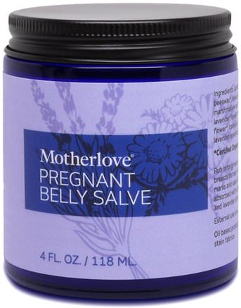 Pregnant Belly Salve, 4 oz (118 ml) by Motherlove-Bad, Skönhet, Kroppsvård, Hälsa, Hud