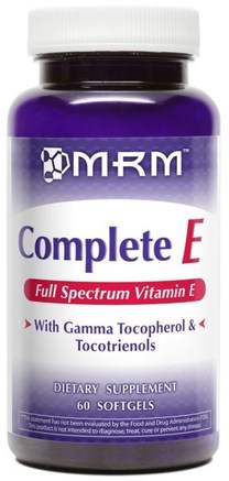 Complete E, 60 Softgels by MRM-Vitaminer, Vitamin E