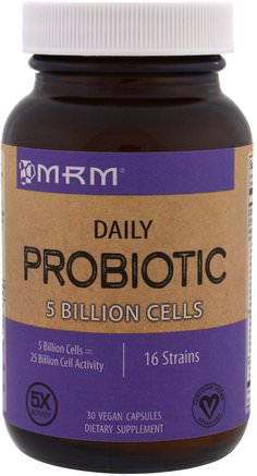Daily Probiotic, 30 Veggie Caps by MRM-Kosttillskott, Probiotika