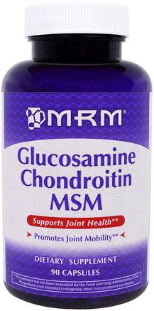 Glucosamine Chondroitin MSM, 90 Capsules by MRM-Kosttillskott, Glukosamin Kondroitin