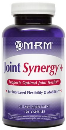Joint Synergy +, 120 Capsules by MRM-Kosttillskott, Havsgurka, Ben, Osteoporos, Gemensam Hälsa