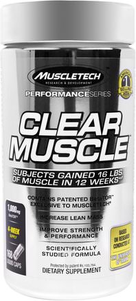 Clear Muscle, 168 Liquid Caps by Muscletech-Sport, Muskel