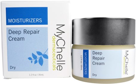 Deep Repair Cream, Dry, 1.2 fl oz (35 ml) by MyChelle Dermaceuticals-Skönhet, Ansiktsvård, Krämer Lotioner, Serum