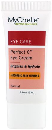 Perfect C Eye Cream.5 fl oz (15 ml) by MyChelle Dermaceuticals-Skönhet, Hyaluronsyra Hud, Ögon Krämer