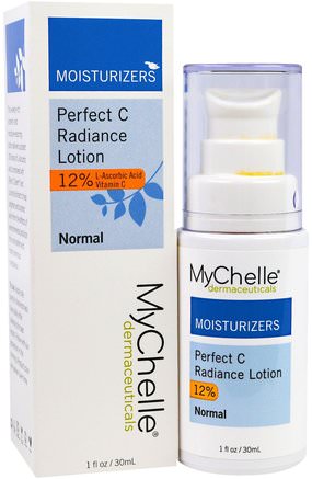 Perfect C Radiance Lotion, Normal, 1 fl oz (30 ml) by MyChelle Dermaceuticals-Hälsa, Hud, Vitamin C
