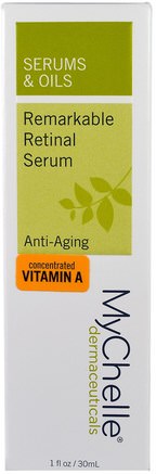 Remarkable Retinal Serum, Anti-Aging, 1 fl oz (30 ml) by MyChelle Dermaceuticals-Skönhet, Ansiktsvård, Krämer Lotioner, Serum