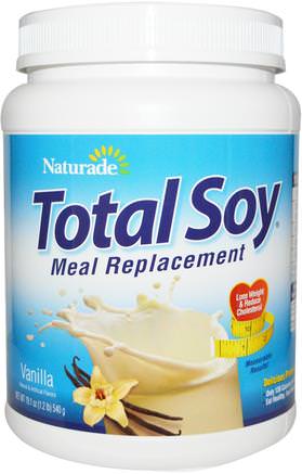 Total Soy, Meal Replacement, Vanilla, 19.1 oz (540 g) by Naturade-Sverige