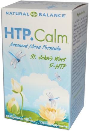 HTP.Calm, 60 Veggie Caps by Natural Balance-Kosttillskott, 5-Htp, Melatonin