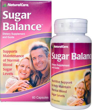 Sugar Balance, 60 Capsules by Natural Care-Hälsa, Blodsocker