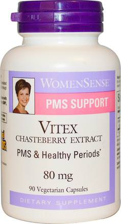 Vitex Chasteberry Extract, 80 mg, 90 Capsules by Natural Factors-Hälsa, Premenstruellt Syndrom, Kysk Bär