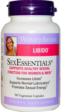 WomenSense, SexEssentials, Libido, 90 Veggie Caps by Natural Factors-Hälsa, Kvinnor